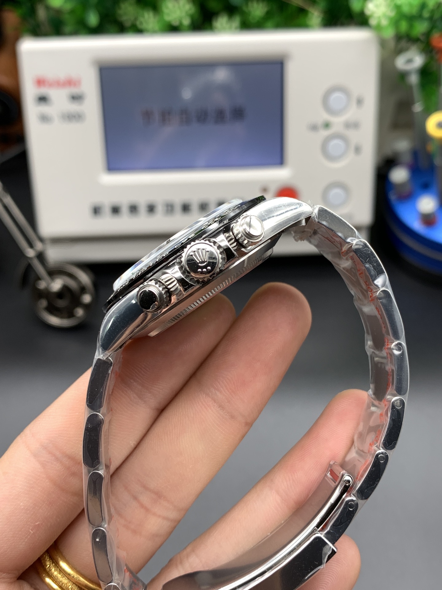 ロレックス デイトナ 116650LN 白パンダ|NOOBファクトリー Cal.4130【スーパークローン】 - 画像 (4)