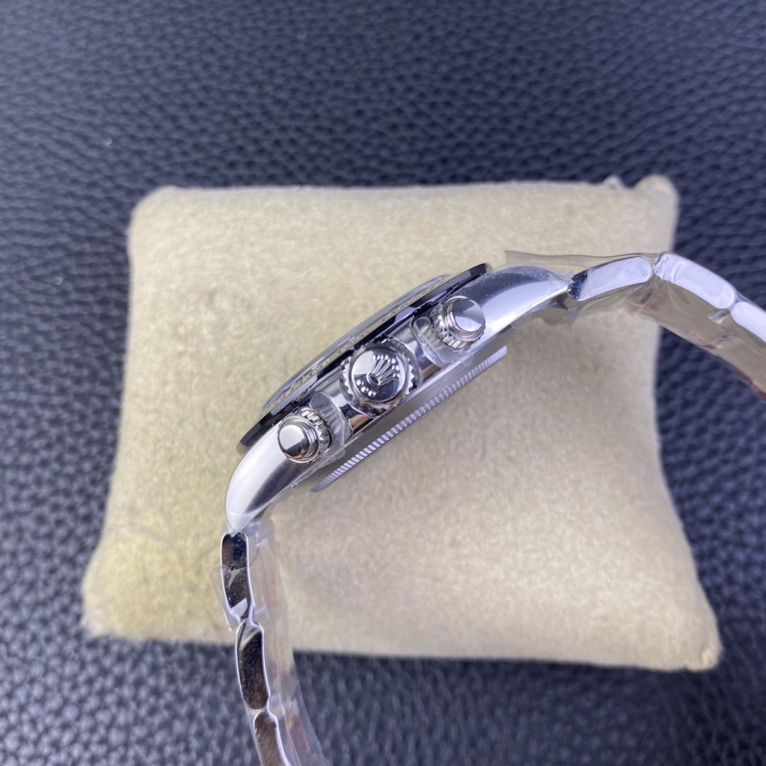 ロレックス デイトナ 116650LN 白パンダ|CLEANファクトリー 丹東4130【スーパークローン】 - 画像 (9)