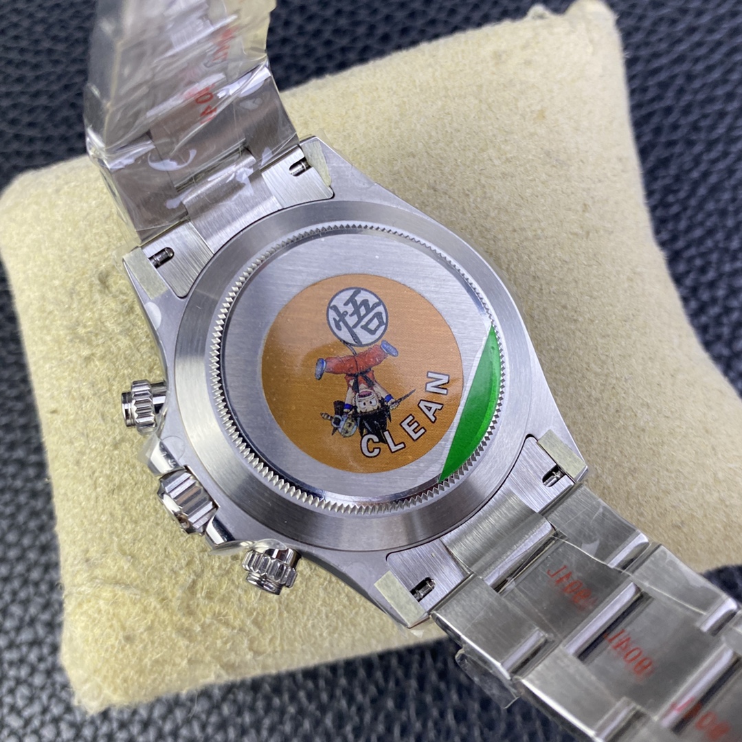ロレックス デイトナ 116650LN 白パンダ|CLEANファクトリー 丹東4130【スーパークローン】 - 画像 (7)