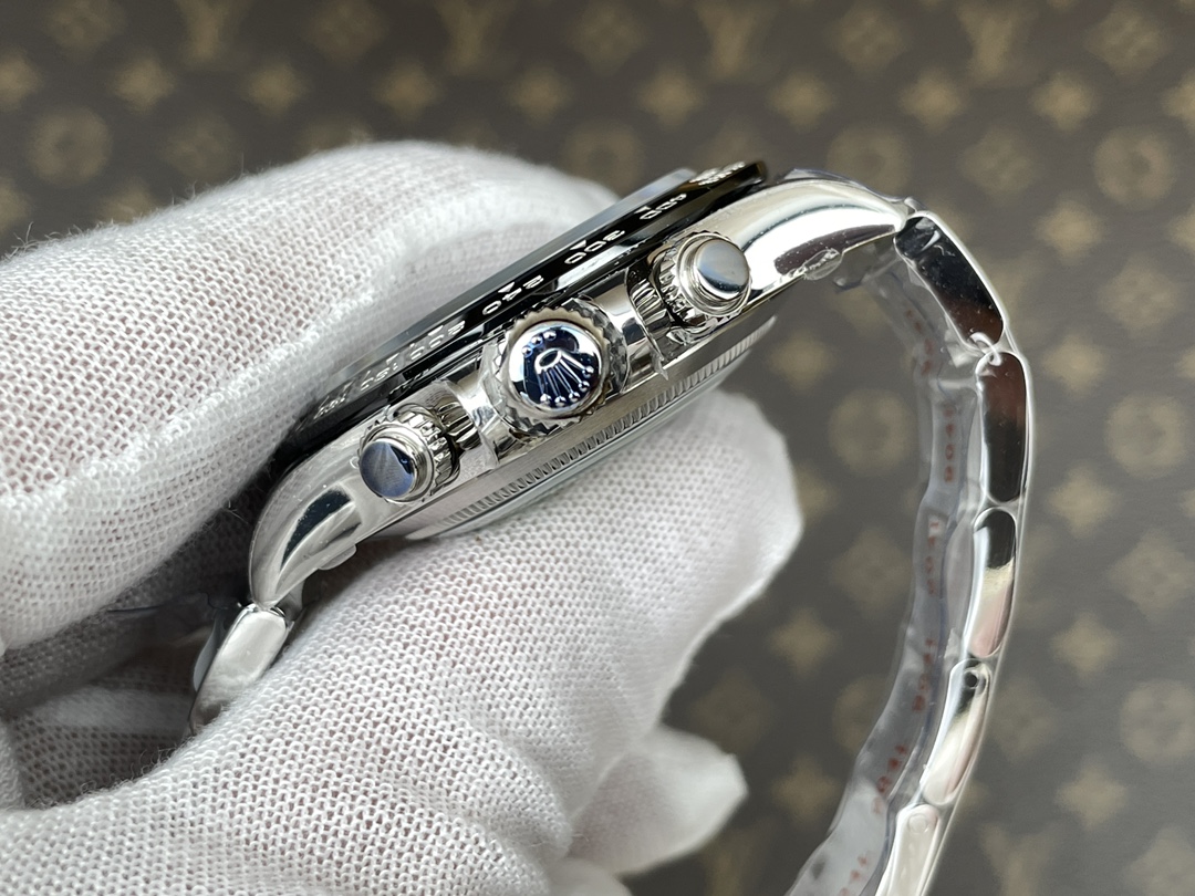 ロレックス デイトナ 116650LN 白パンダ|BT(Better)ファクトリー 丹東4130【スーパークローン】 - 画像 (4)