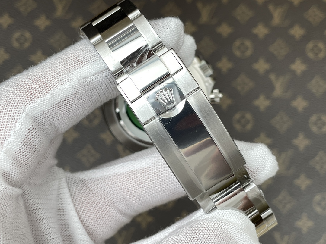 ロレックス デイトナ 116650LN 白パンダ|BT(Better)ファクトリー 丹東4130【スーパークローン】 - 画像 (7)