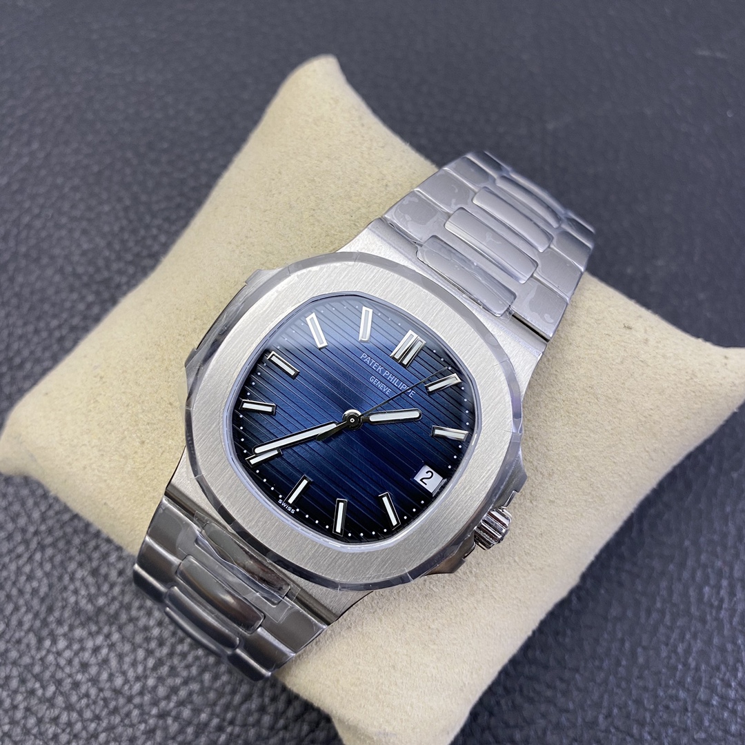 パテックフィリップ ノーチラス5711ブルーダイヤル|MPファクトリー Cal.324SC【スーパークローン】 - 画像 (5)