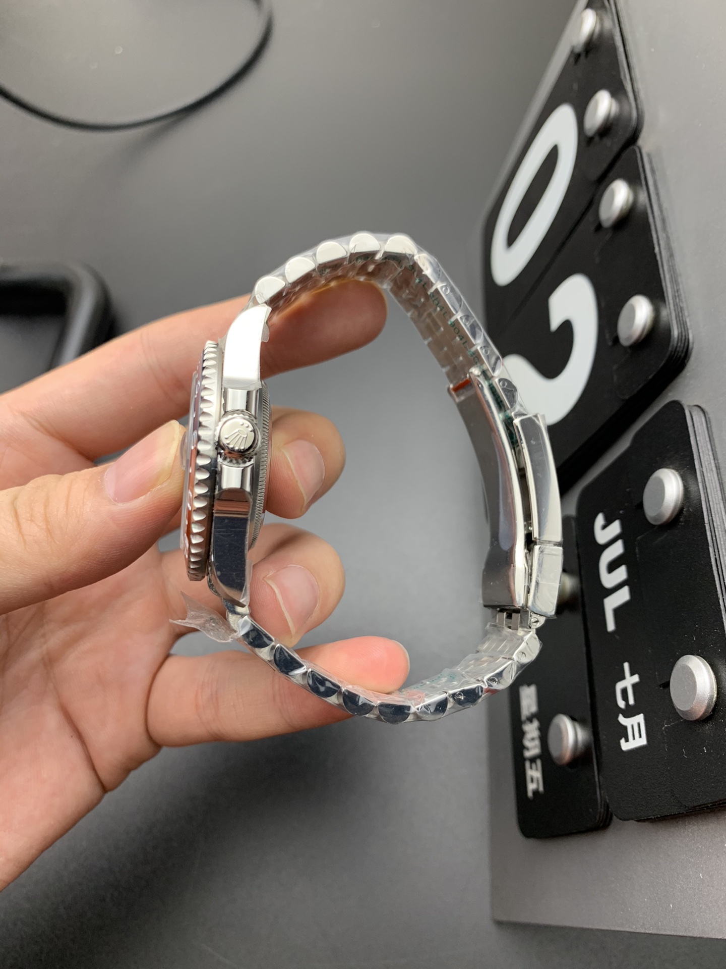 ロレックス GMTマスター II 126710BLROジュビリーブレス ”ペプシ”ブルー×レッドベゼル|NOOBファクトリー Cal.3285【スーパークローン】 - 画像 (4)