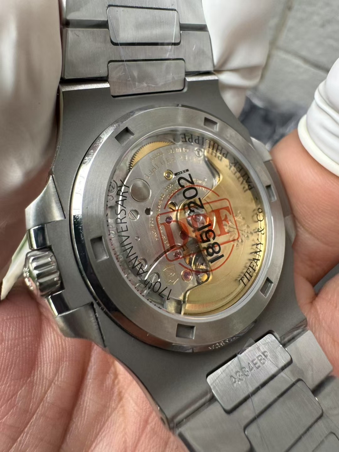 パテックフィリップ ノーチラス5711“ティファニーブルー”ダイヤル|DDFファクトリー Cal.26-330SC【スーパークローン】 - 画像 (8)