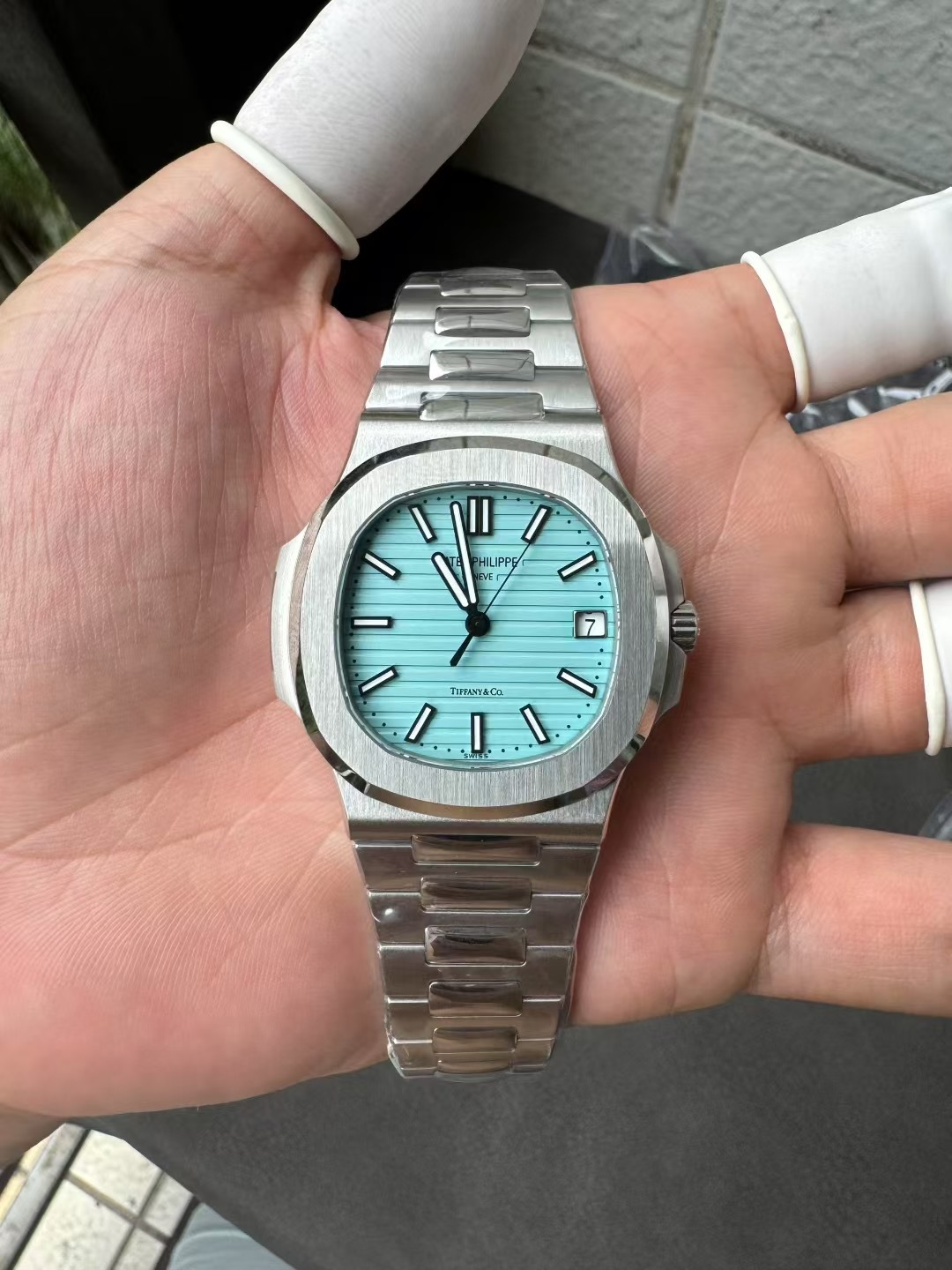 パテックフィリップ ノーチラス5711“ティファニーブルー”ダイヤル|DDFファクトリー Cal.26-330SC【スーパークローン】