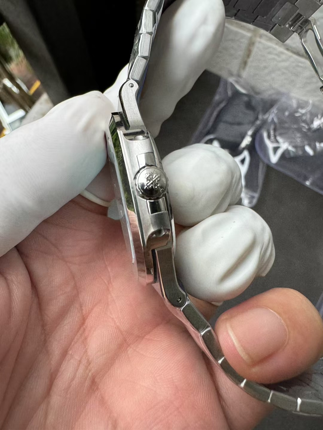 パテックフィリップ ノーチラス5711“ティファニーブルー”ダイヤル|DDFファクトリー Cal.26-330SC【スーパークローン】 - 画像 (7)