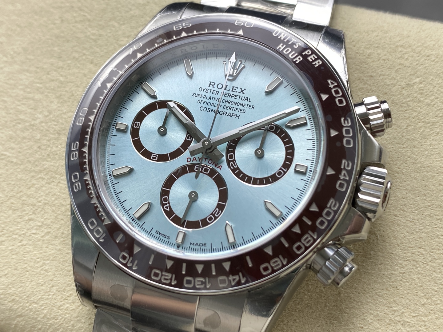 ロレックス デイトナ 126506アイスブルー|VSファクトリー 裏スケルトンCal.4131【スーパークローン】 - 画像 (2)