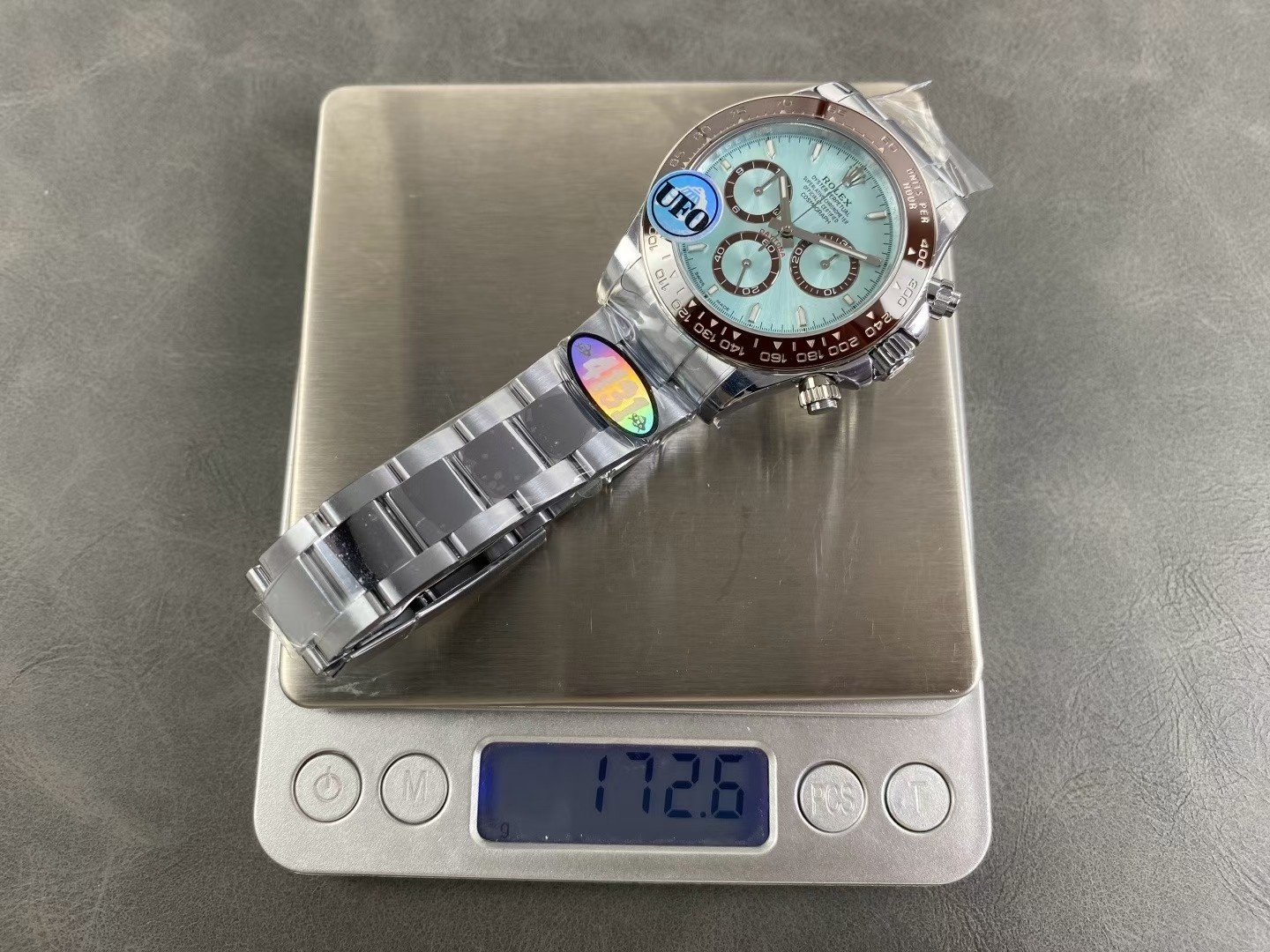 ロレックス デイトナ 126506アイスブルー|UFOファクトリー 裏スケルトンCal.4131【スーパークローン】 - 画像 (8)