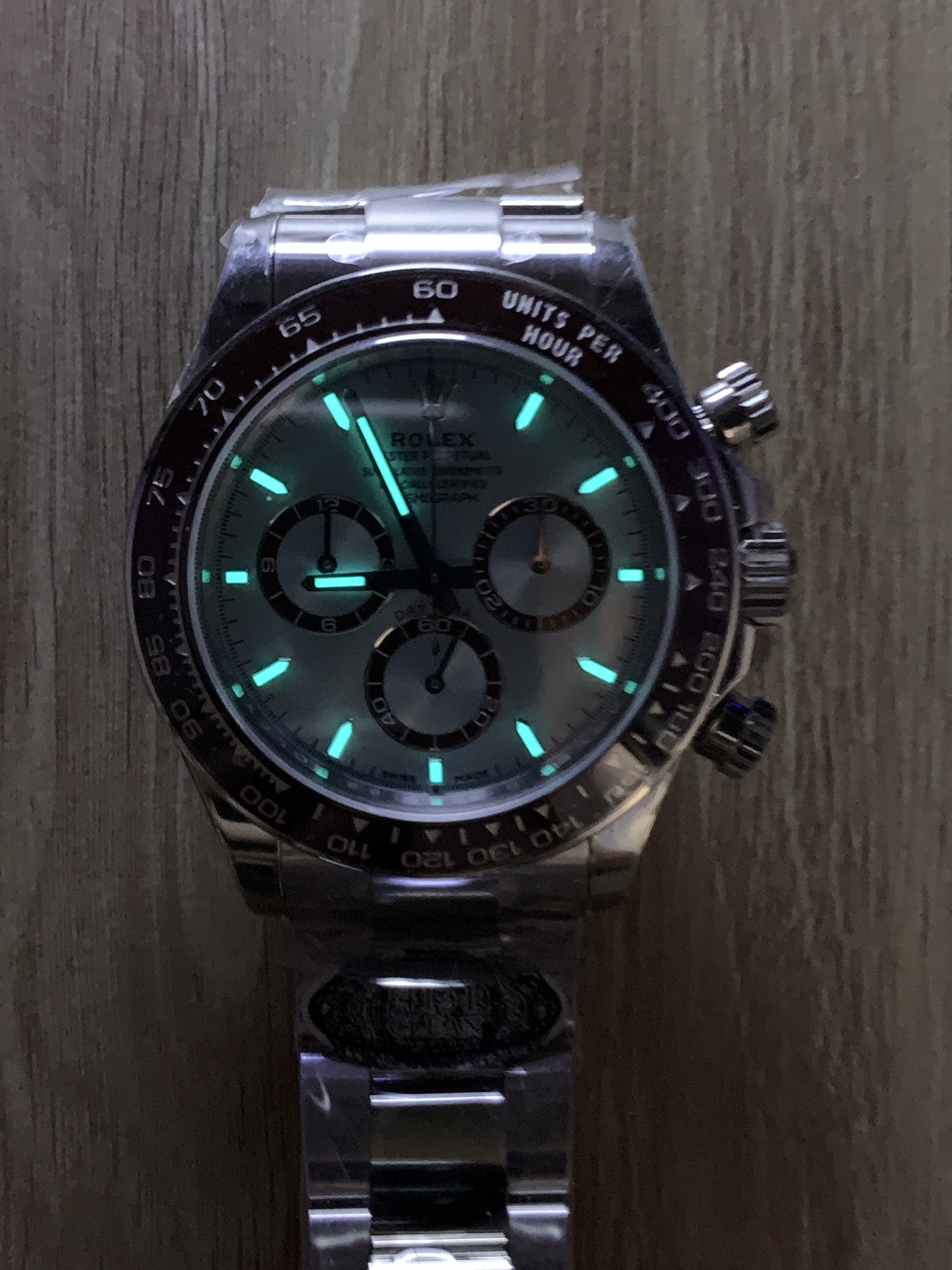 ロレックス デイトナ 126506アイスブルー|CLEANファクトリー 裏スケルトンCal.4131【スーパークローン】 - 画像 (8)