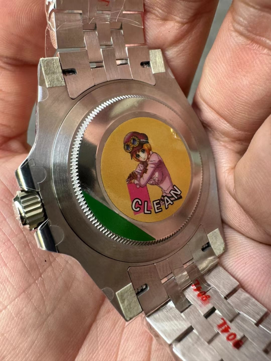 ロレックス GMTマスター II 126710GRNRジュビリーブレス ブラック×グレーベゼル|CLEANファクトリー Cal.3285【スーパークローン】 - 画像 (6)