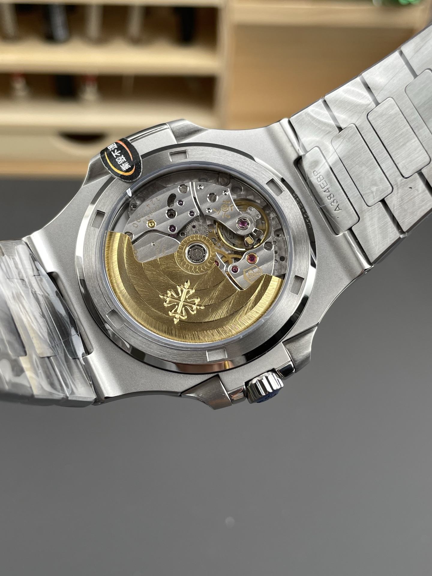 パテックフィリップ ノーチラス5711ブルーダイヤル|3Kファクトリー Cal.324SC【スーパークローン】 - 画像 (8)