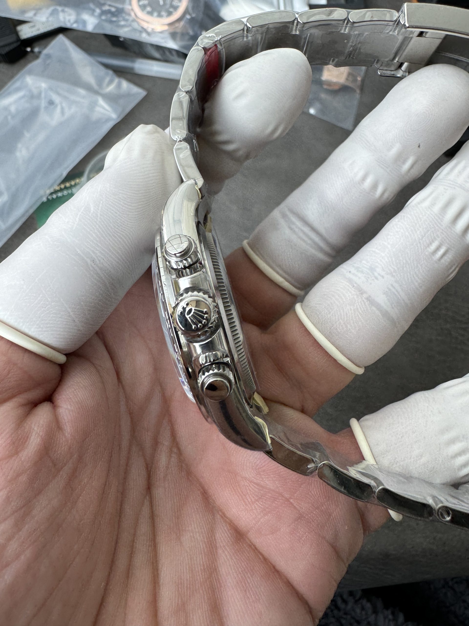 ロレックス デイトナ 126506アイスブルーバゲットダイヤモンド|VSファクトリー 裏スケルトンCal.4131【スーパークローン】 - 画像 (7)