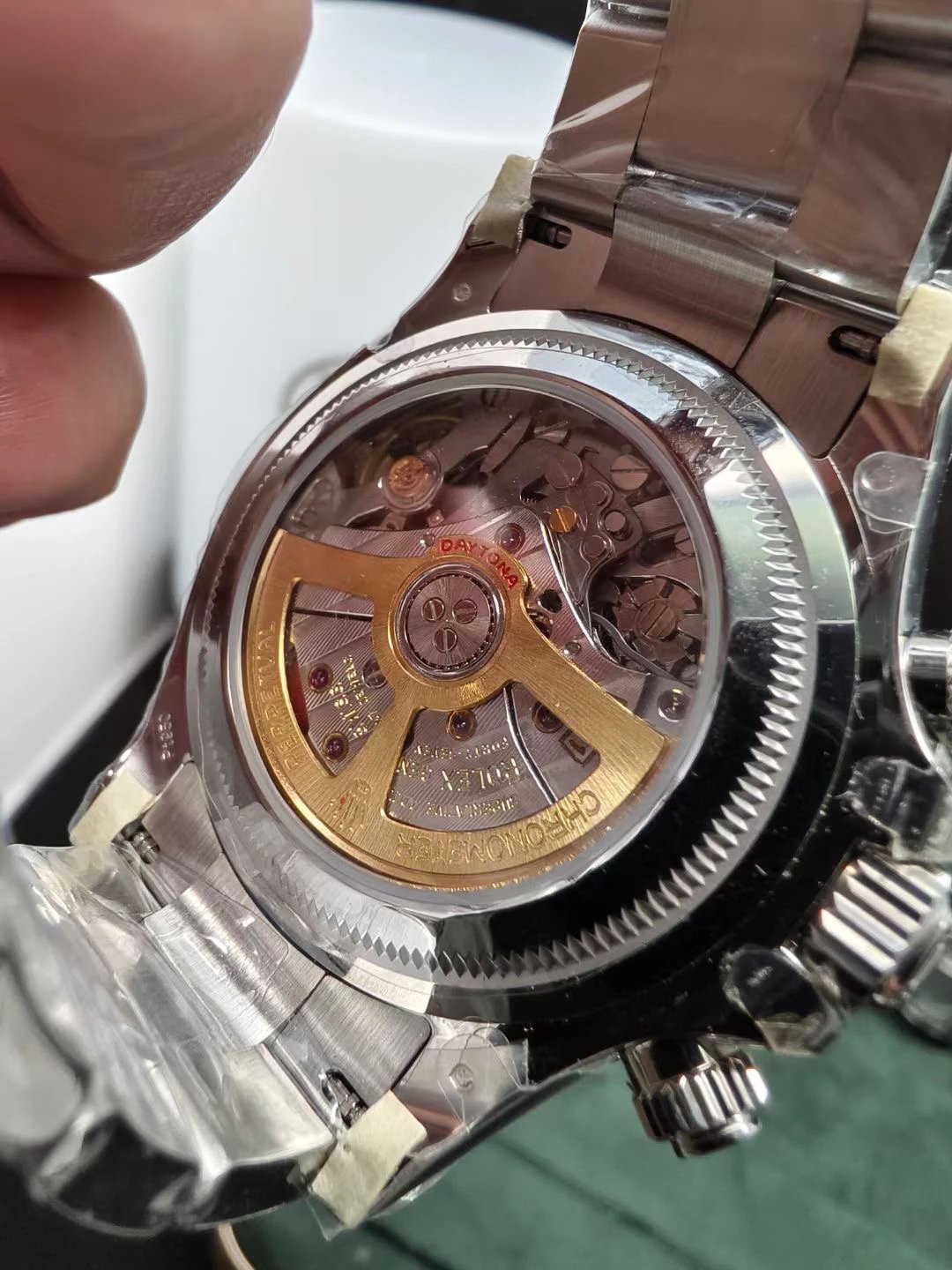 ロレックス デイトナ 126506アイスブルーバゲットダイヤモンド|APSファクトリー 裏スケルトンCal.4131【スーパークローン】 - 画像 (7)