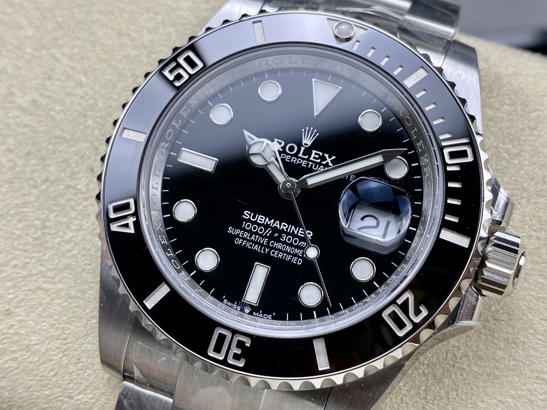 ロレックス サブマリーナ 126610LN 黒|ARファクトリー 丹東3235【スーパークローン】 - 画像 (2)