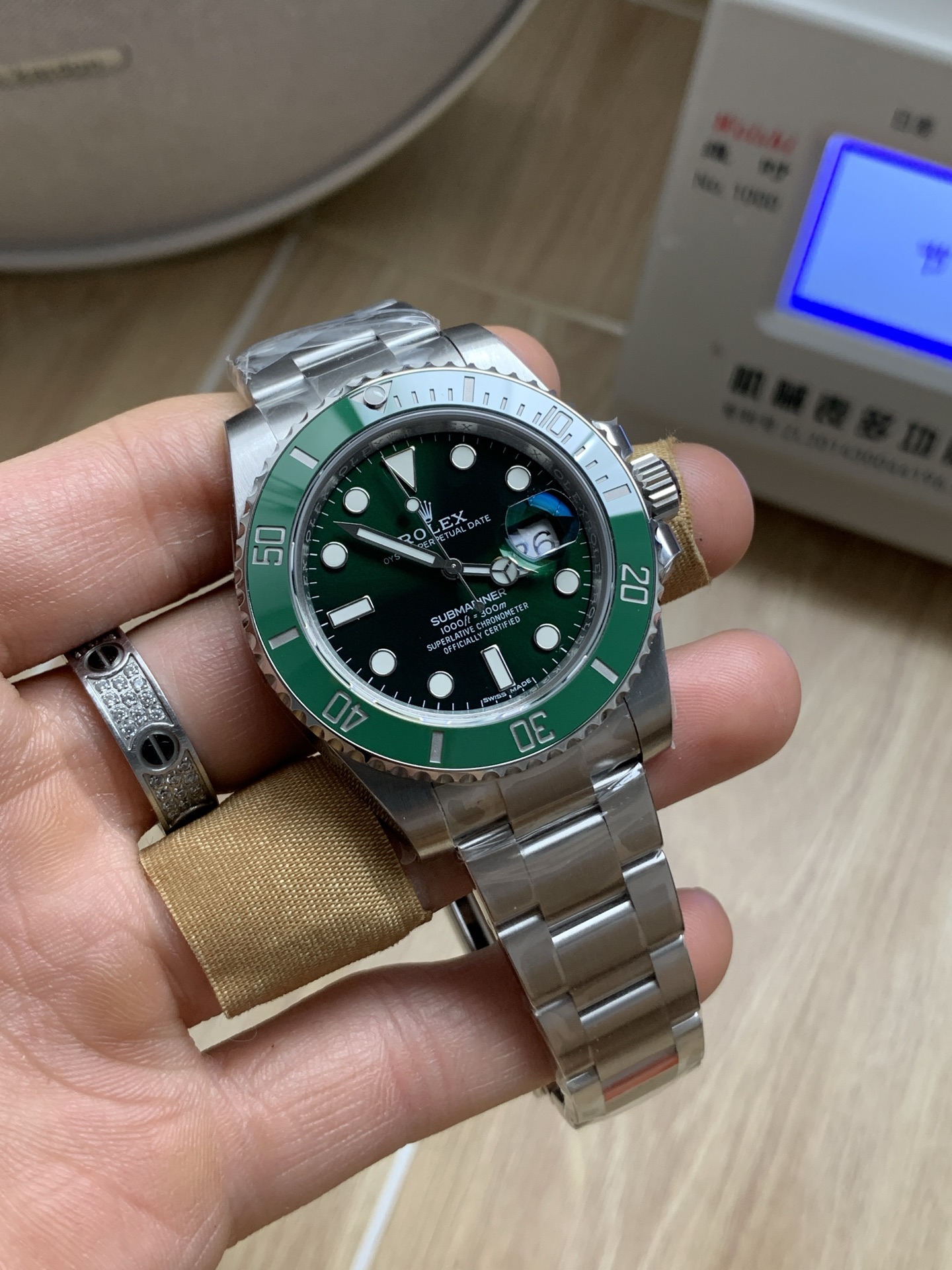 ロレックス サブマリーナ 116610LV 緑|VSファクトリー 丹東3135【スーパークローン】 - 画像 (2)