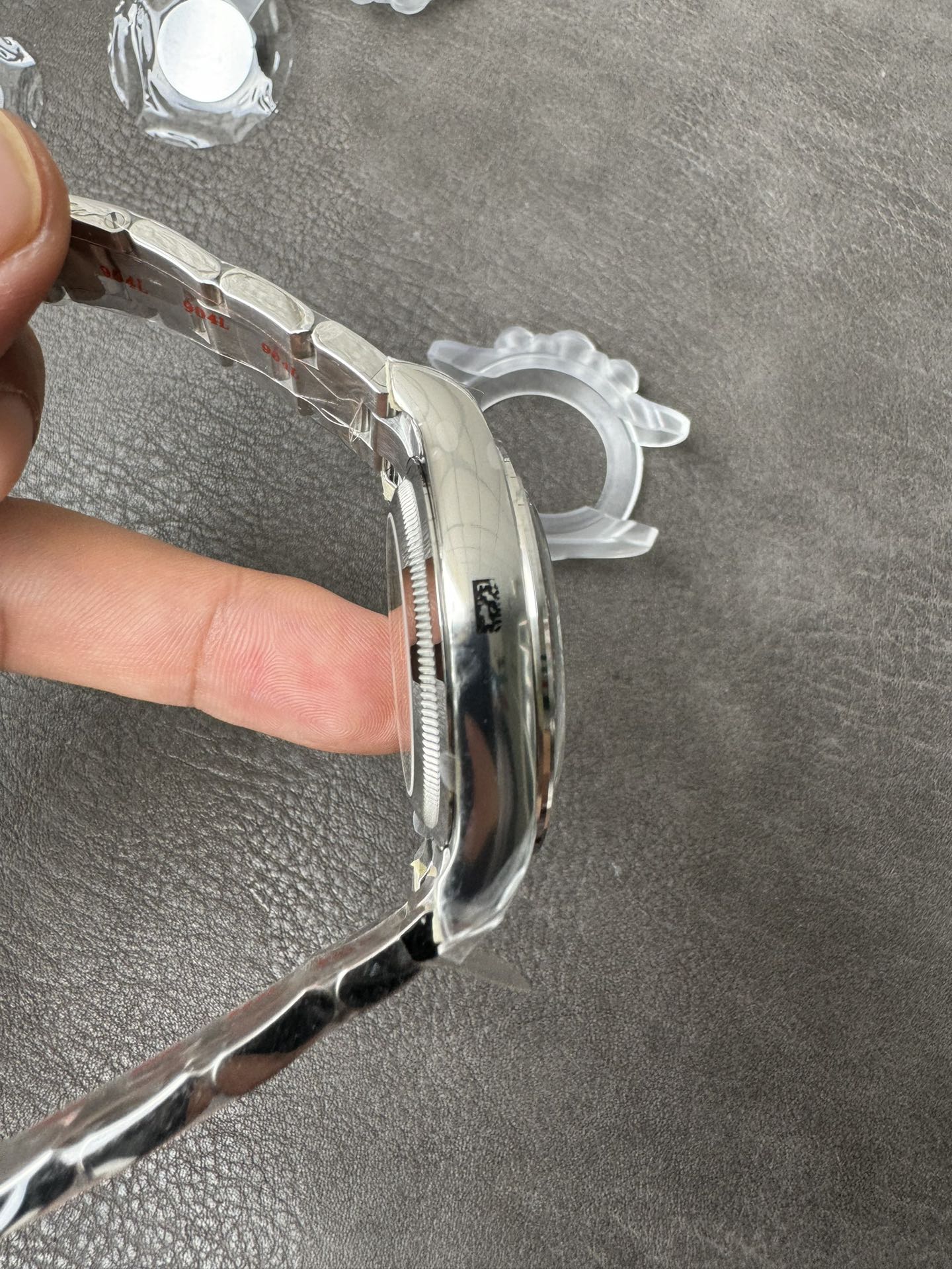 ロレックス デイトナ 126506アイスブルーバゲットダイヤモンド|CLEANファクトリー 裏スケルトンCal.4131【スーパークローン】 - 画像 (7)